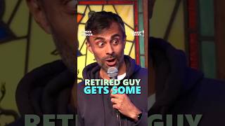 Retired guy gets some! @comedycellarclips #standup #comedy #crowdwork #funny #jokes #vegas #party