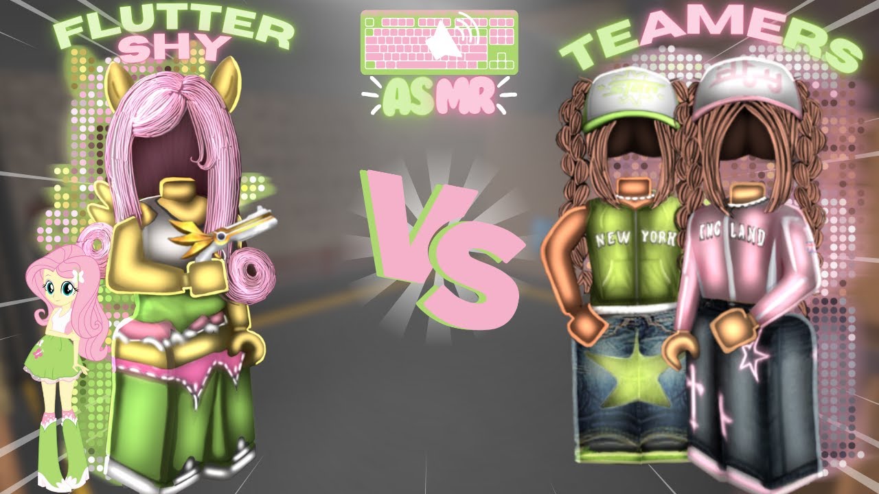 Флаттершай УНИЧТОЖАЕТ Командиров и Эксплуататоров /w клавиатура asmr (Murder Mystery 2)