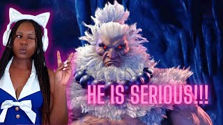 He Is Serious!!! - Street Fighter 6 Akuma Gameplay Trailer Reaction