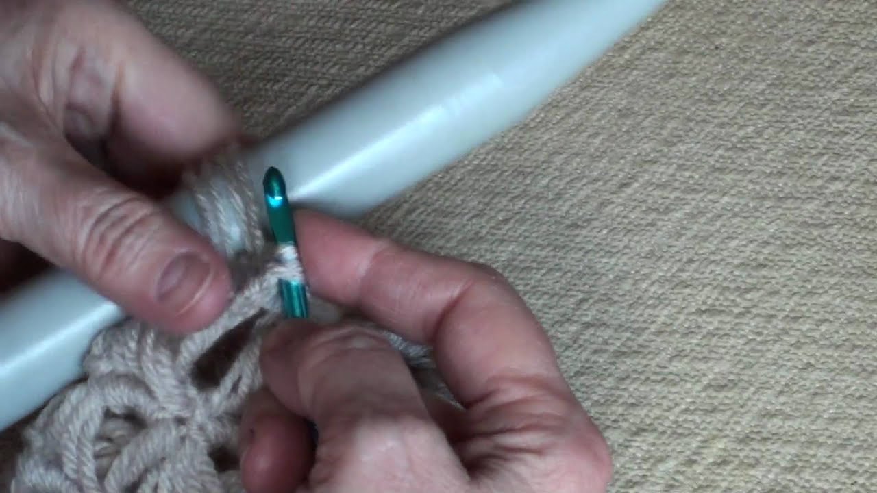 Broomstick Lace Tutorial Part 2 - YouTube