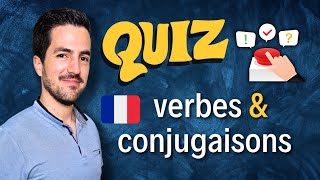 😀 QUIZ - Most widely used French verbs and their conjugation