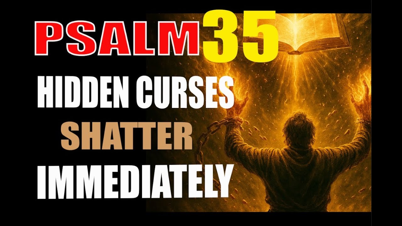 PSALM 35 — BREAK IT NOW! Every Hidden Curse SHATTERS & Evil Plots COLLAPSE TODAY 🔥