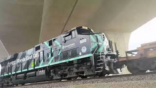 A cloudy and crazy evening of railfanning the FEC! 7-27-26