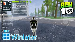 تجربة لعبة Ben 10 الجديدة على محاكي ( Winlator Final V10.0 ) Snapdragon 695 screenshot 5