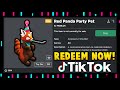 REDEEM NOW! Red Panda Party Pet! ROBLOX PROMO CODE! TIKTOK!