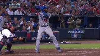 LAD@ATL Gm2: Hanley homers to pull Dodgers within one