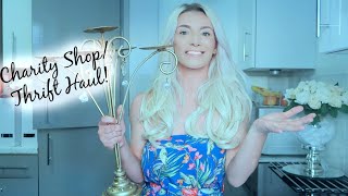 CHARITY SHOP THRIFT HAUL | HOMEWARE | CATH KIDSTON | DKNY | ZARA