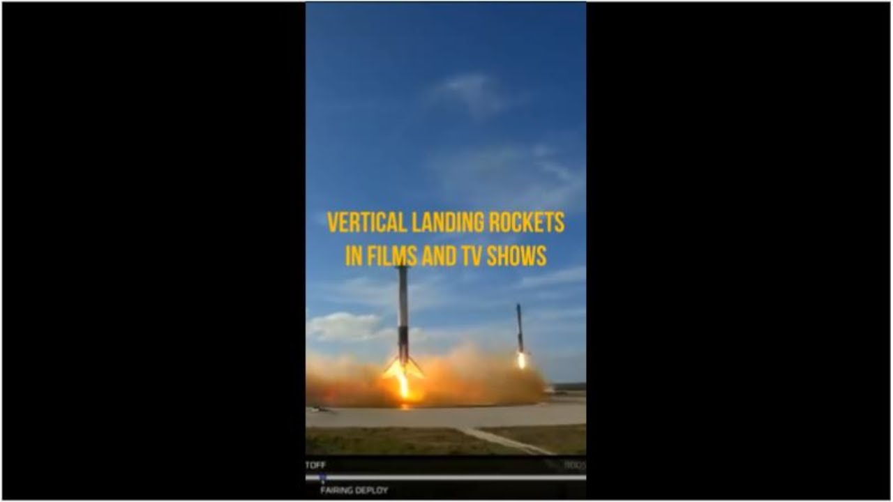 Vertical Landing Rockets In Films And Tv Shows
