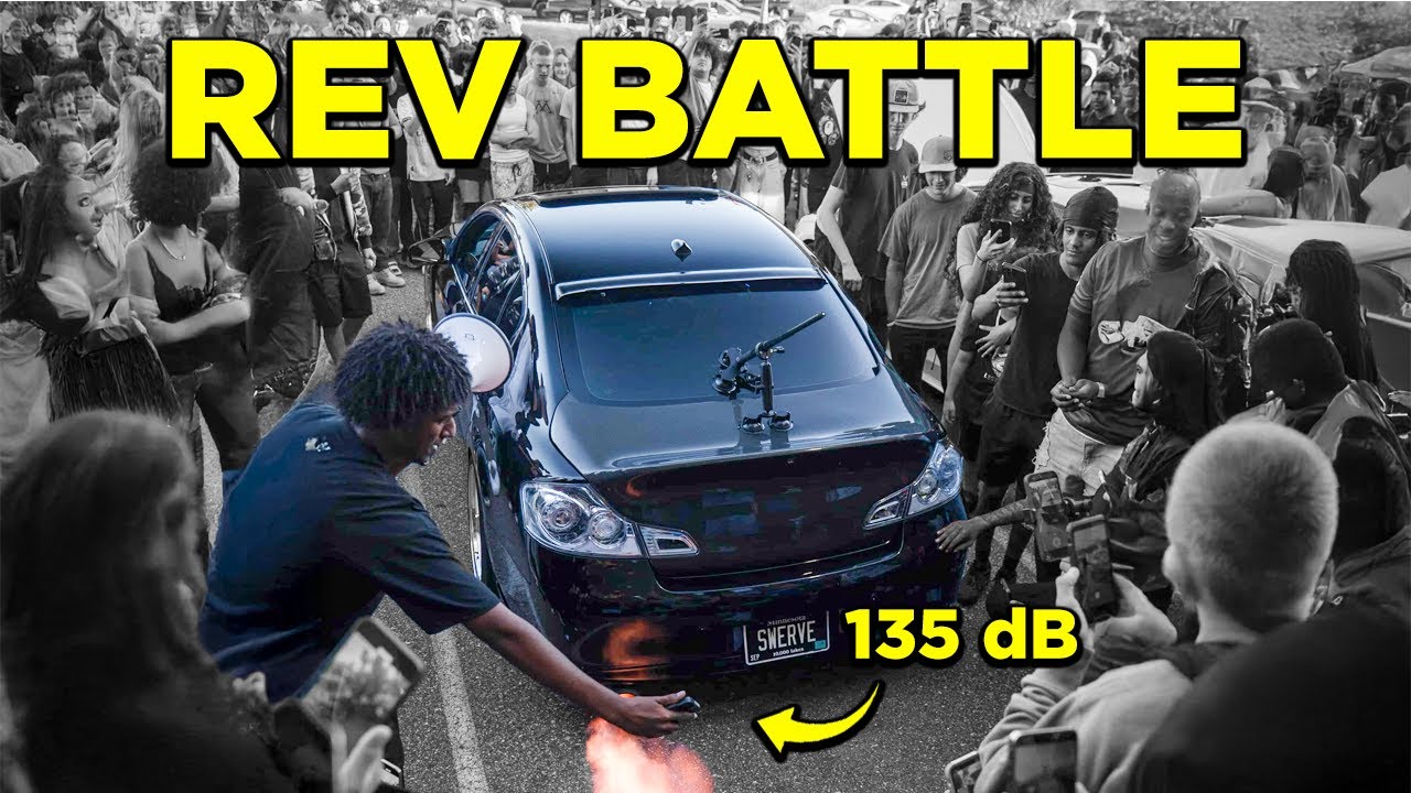 I Hosted the Biggest Car Meet and the Rev Battle Got Out of Control!