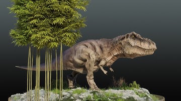 T-rex Asset - Blender3D