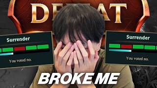 The Korean Solo Queue Rank Climb BROKE ME.