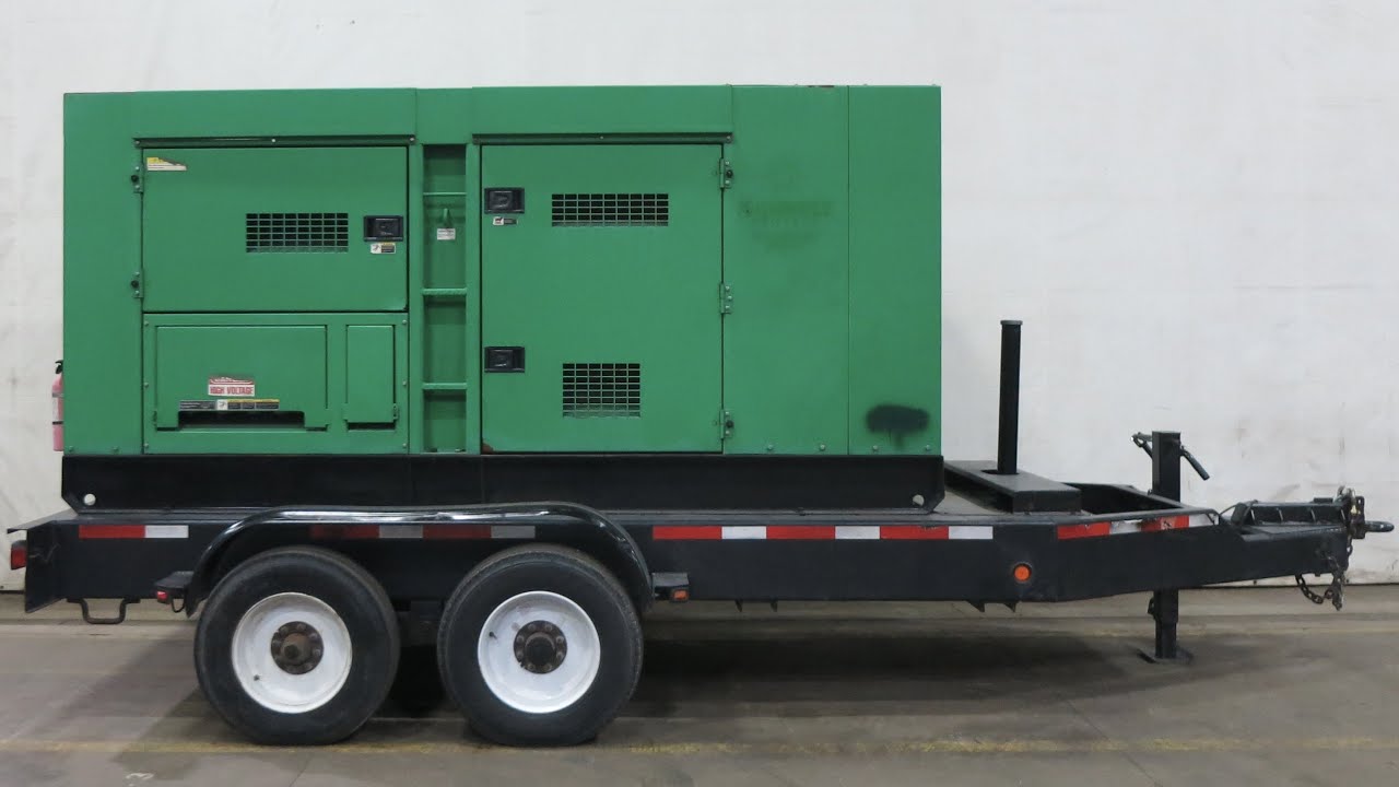 Multiquip DCA250SSIU 220 kW rental grade diesel generator Isuzu EPA