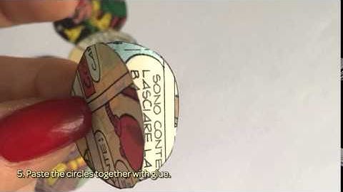 Make Lovely Recycled Comics Earrings - DIY Style - Guidecentral