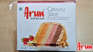 Arun Cassata Slice Ice Cream | Ingredients, Taste, Price, Ad | Hatsun Agro Product Limited