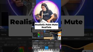 Palm Mute using RealTele MusicLab