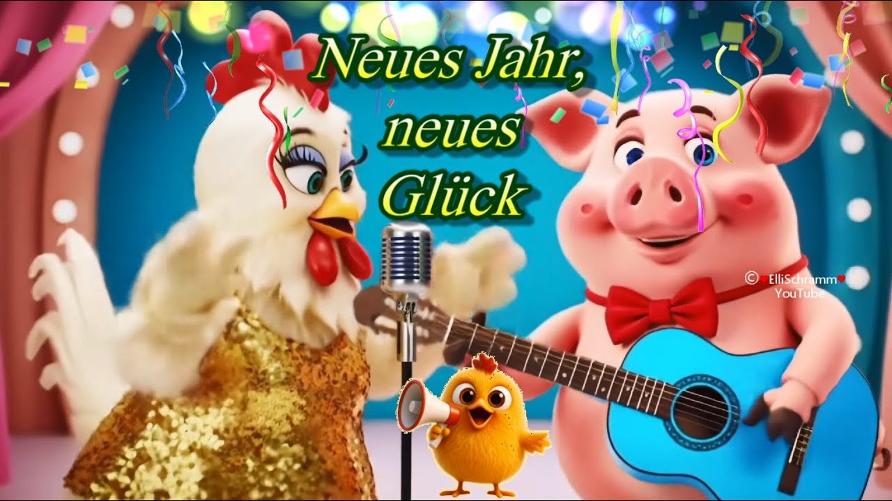 Frohes neues Jahr 2026 🍀 liebe Grüße 