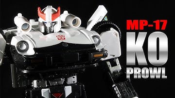 MP-17 Prowl KO Takara Masterpiece figure review & comparison