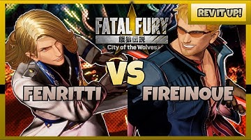 Fatal Fury: COTW - FENRITTI (Kain R. Heinlein) vs FIREINOUE (Billy Kane) Ranked Gameplays 4K