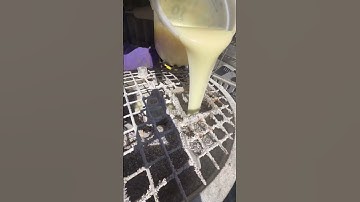 Day 1 Pool deck installation ⚠️Laying first section of stone underneath back patio area #satisfying