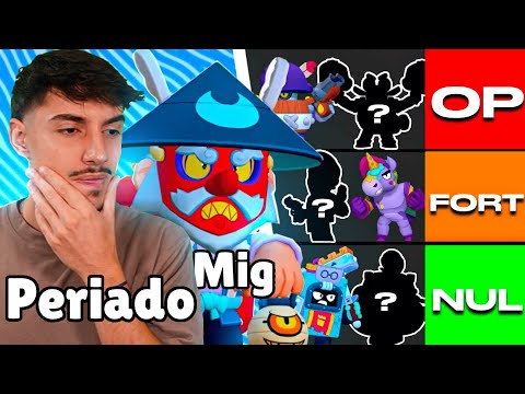 TIER LIST BRAWL STARS ft @Periado (On est jamais d'accord😂)