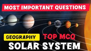 Solar System Most important MCQll Solar system Gk lSolar system related Gk English l top 30Geography