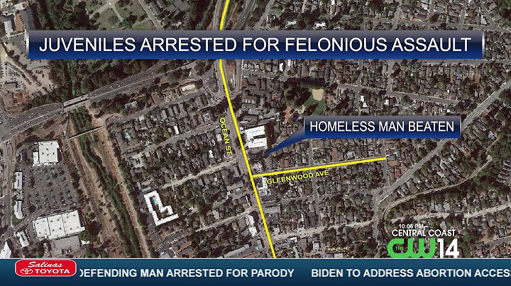Two juveniles arrested for stomping homeless man’s head in Santa Cruz