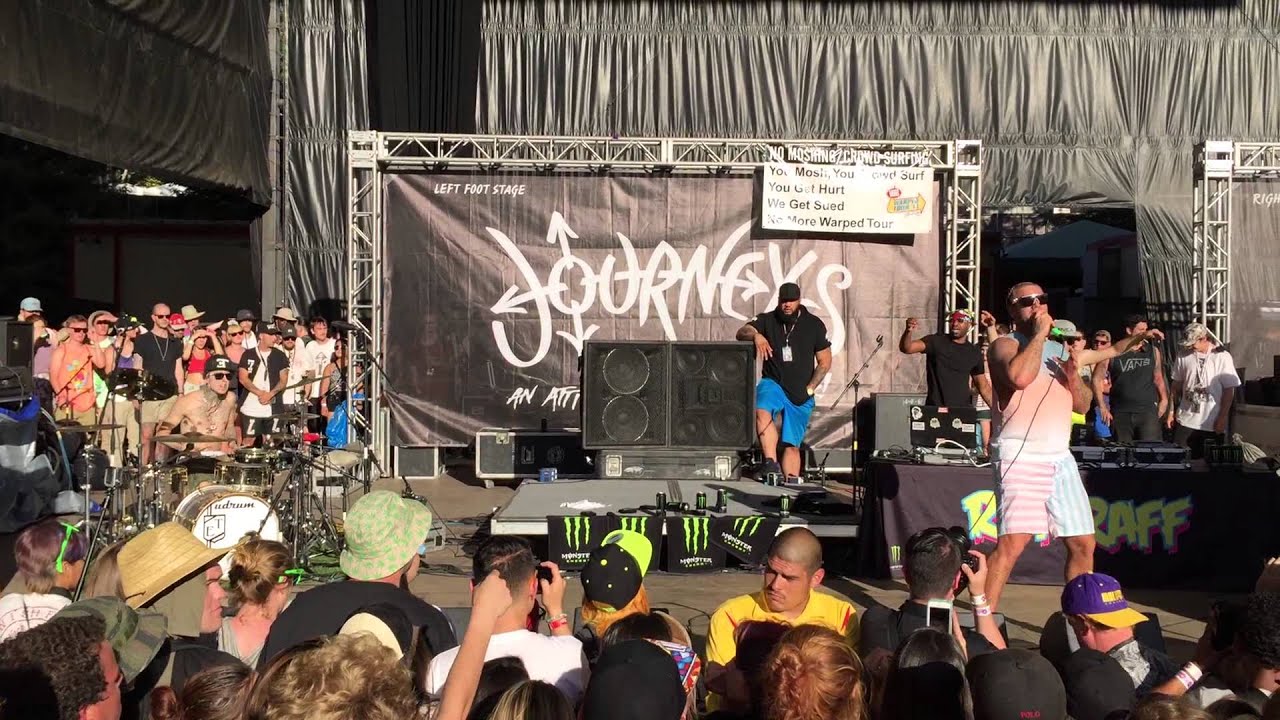 Riff Raff- Kokayne - Warped Tour in Mountain View, CA on June 20th, 2015
