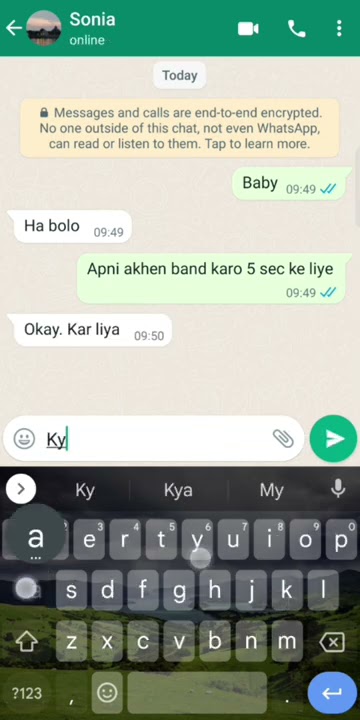 Girlfriend Funny chatting On whatsapp I funny chatting with girlfriend  🤣🤣 #shorts #funny