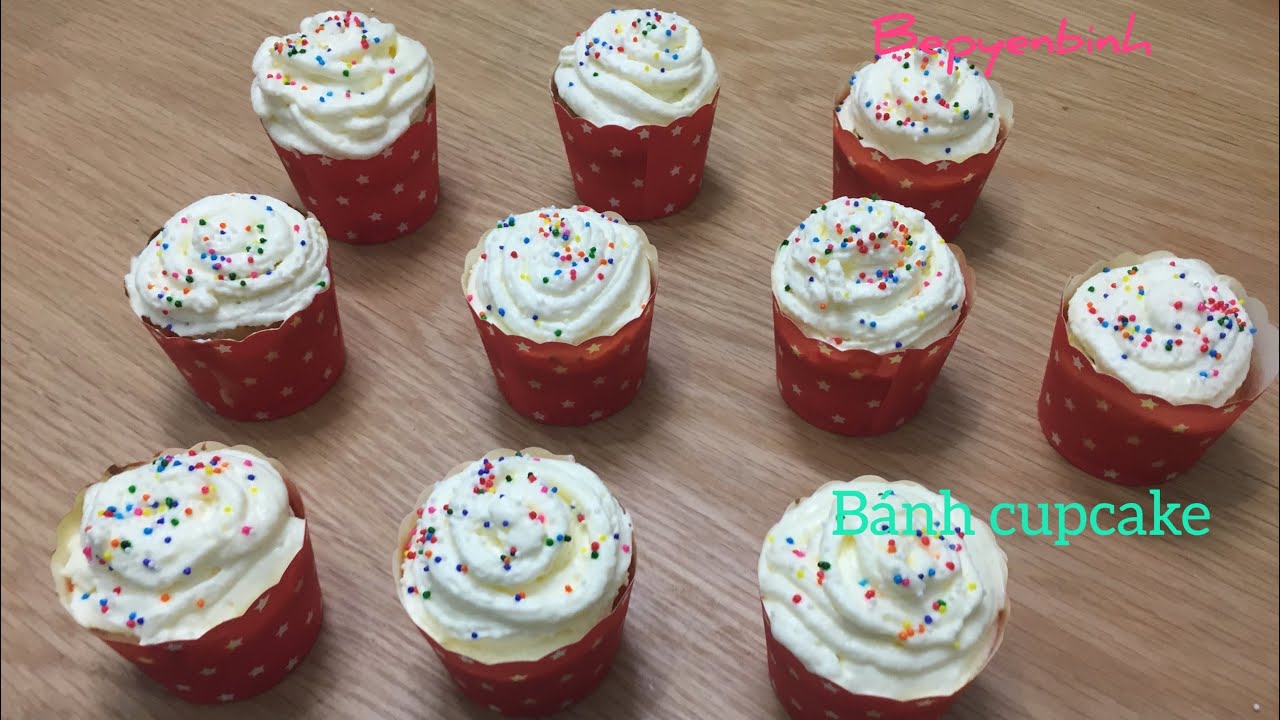 bán bánh cupcake 2022 New Cách làm bánh cupcake ngon, bánh cupcake. Bếp Yên Bình