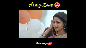 New Indian Army Romantic Love WhatsApp Status Video 2023| Is Qadar | Army Love | TheMrRaja #Shorts