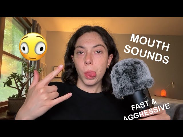 ASMR Aggressive Mic Sounds and Mouth Sounds