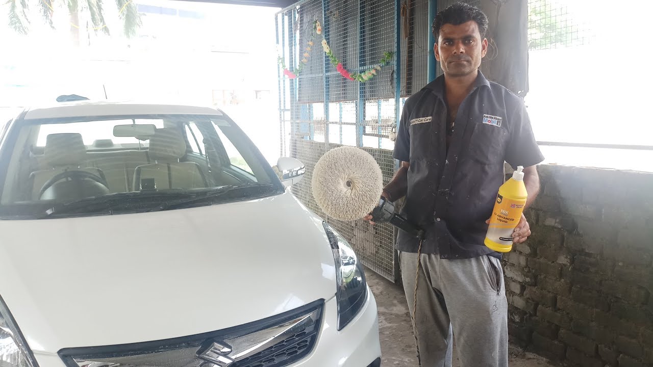 How to perform Rubbing & Polishing on a newly painted car panel 