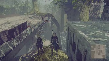 NieR:Automata 2B story mode easy Part 1