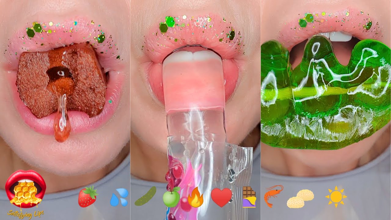 Mouth-Watering ASMR Emoji Food Challenge Gone WILD!