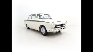 A Very Early Pre-Aeroflow Ford Lotus Cortina Mk1 Club Registered with Full History - SOLD! Lotus Cortina Mk1 Interior