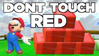 Can I beat Super Mario 3D World WITHOUT TOUCHING RED?
