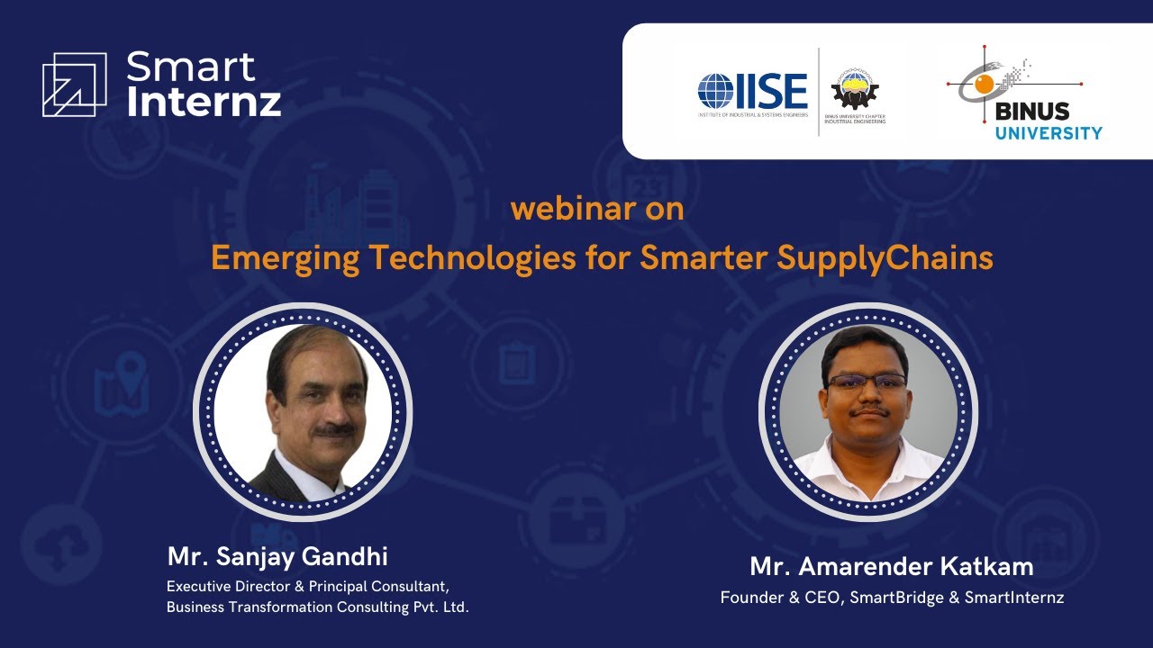 Webinar - Smarter Supply Chain