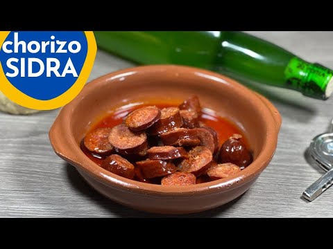 Chorizo a la CIDER: typical recipe in ASTURIAS 💙
