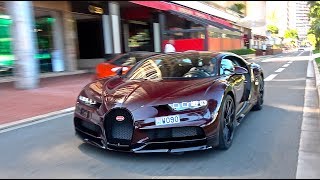 $4Million Red Carbon Bugatti Chiron in Monaco! [Monaco Supercar Insanity #6] by LKCars 139,431 views 6 years ago 7 minutes, 31 seconds
