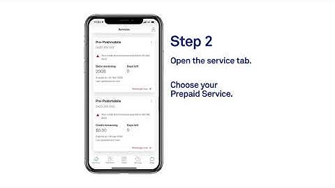 How to recharge your Telstra Prepaid Service in the My Telstra app