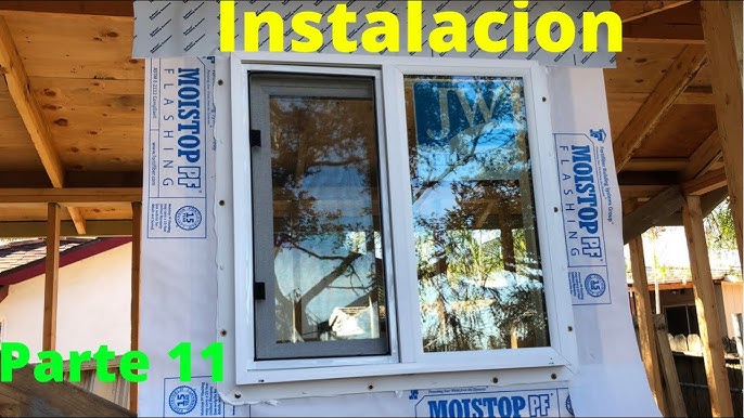 Ventana termopanel PVC 120x120 cm blanco corredera