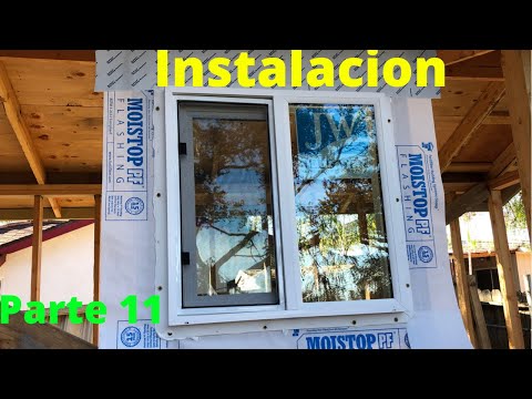 Video: Inclinación exterior de la ventana: selección de material e instalación
