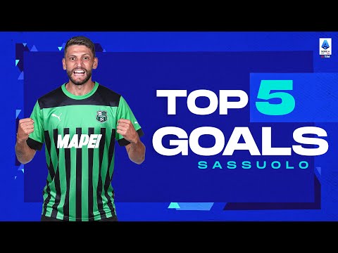 The best goals of every team: sassuolo | top 5 goals | serie a 2022/23