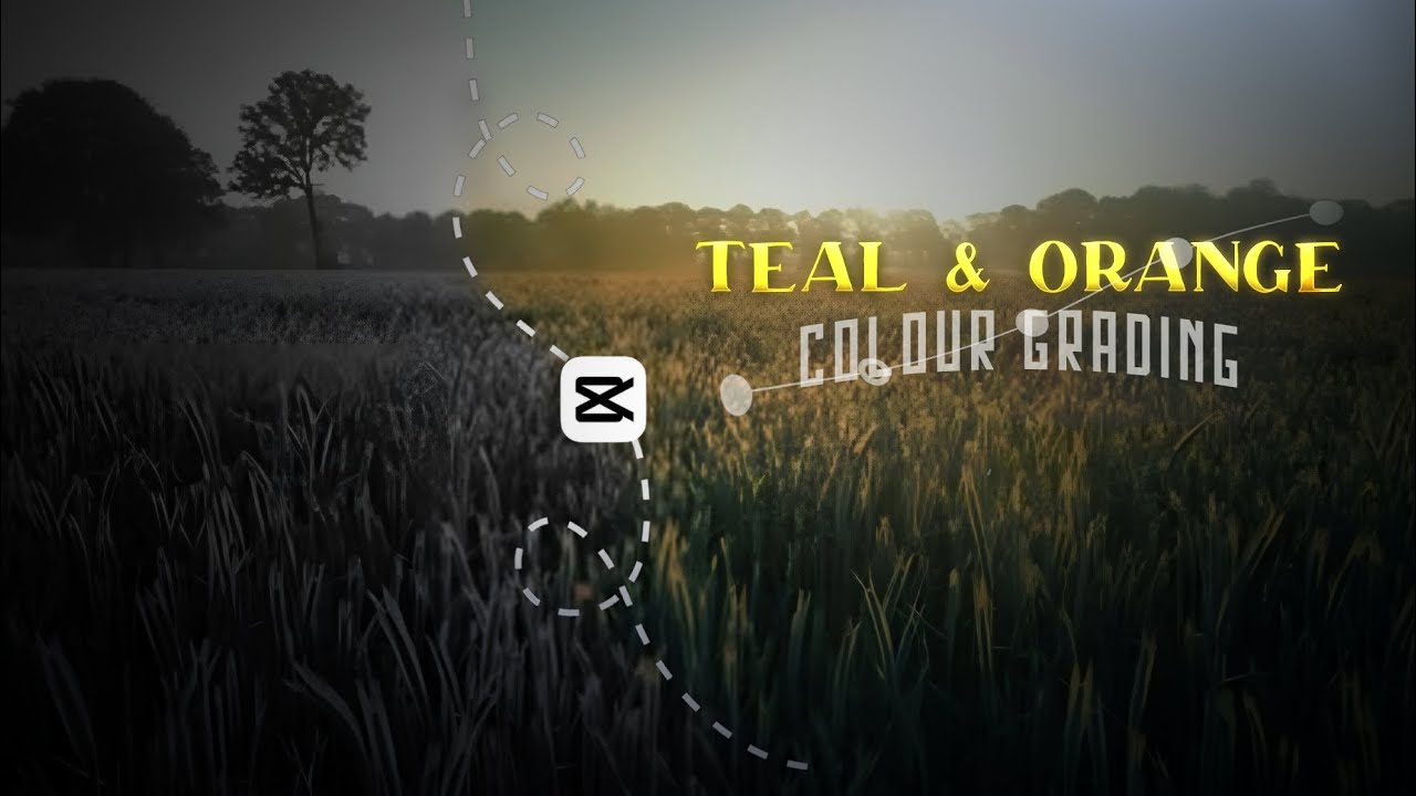 Orange & Teal Color Combination in Capcut | Cinematic Color grading | GradingVision