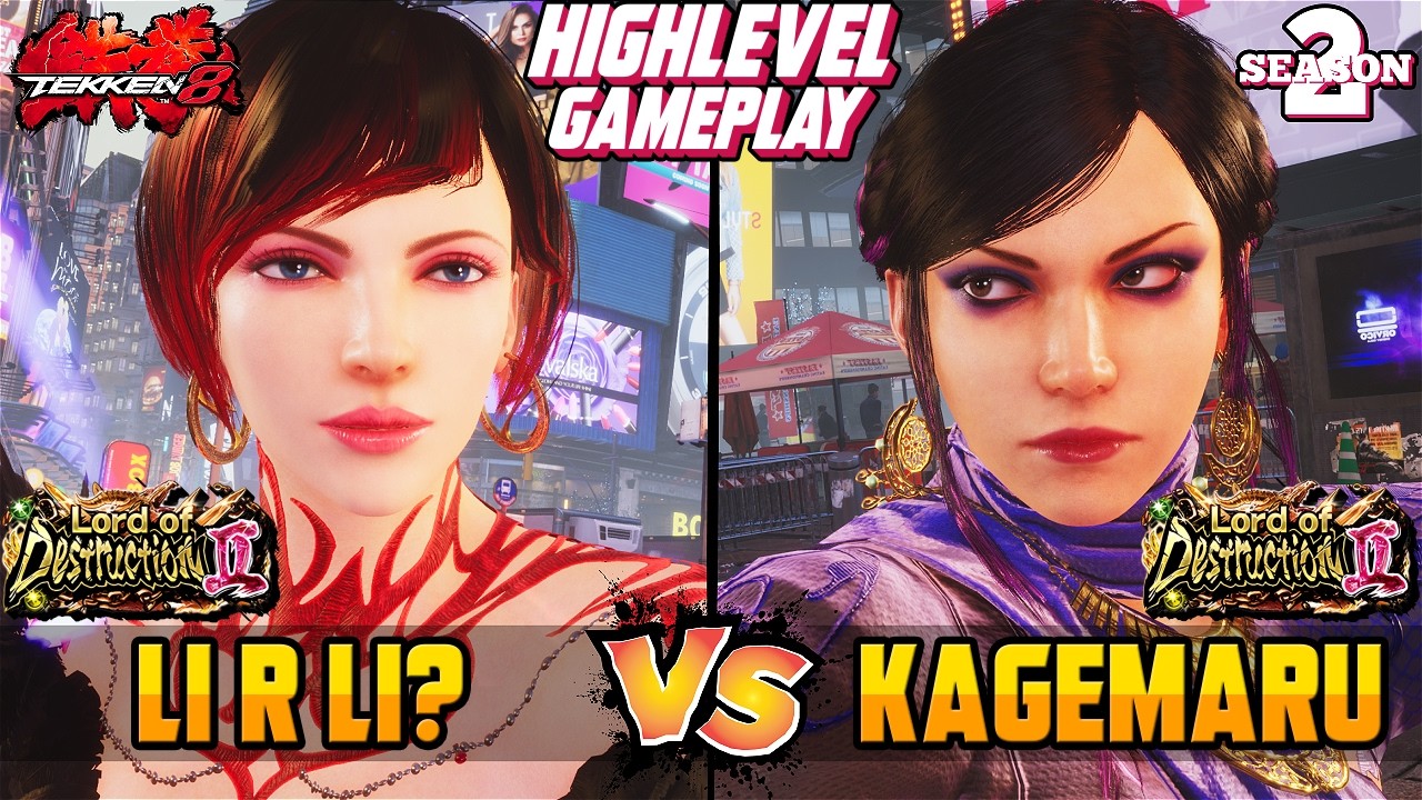 T8 – LI R LI (Anna Williams) vs MTBT | KAGEMRU (Zafina) – Tekken 8 High Level Gameplay