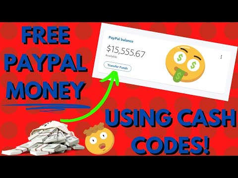Make FREE PayPal Money With Cash Codes Using Only Your Phone! (NO WORK) | Make Money Online 2021