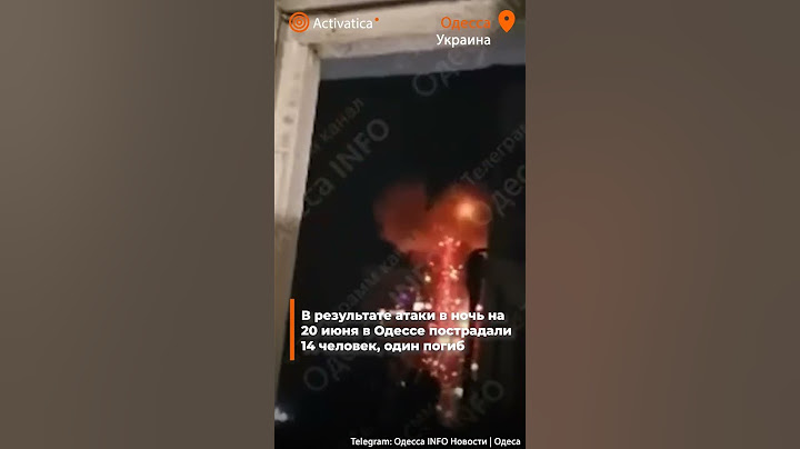 🟠Видео прямого попадания российского беспилотника по многоэтажке в Одессе