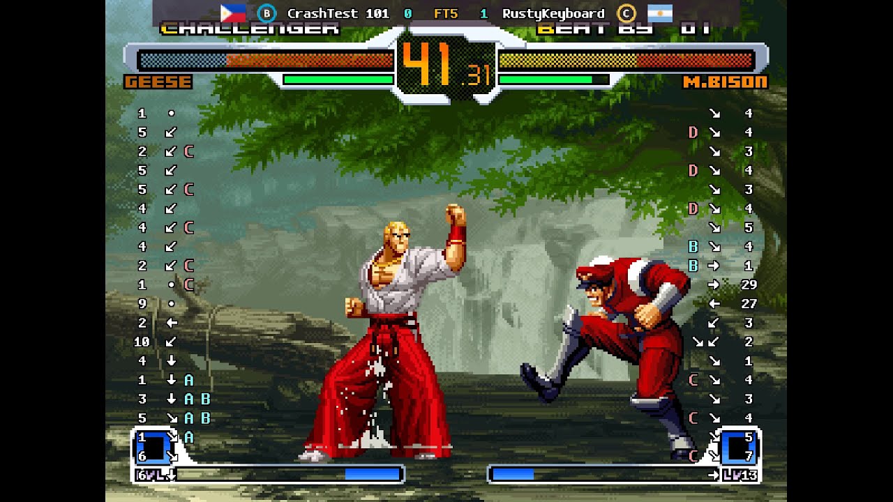 SVC Chaos Super Plus - 🇵🇭 CrashTest 101(B) vs 🇦🇷 RustyKeyboard