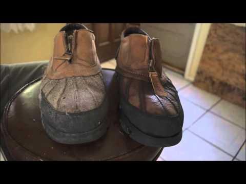 Asmr polo shoe cleaning