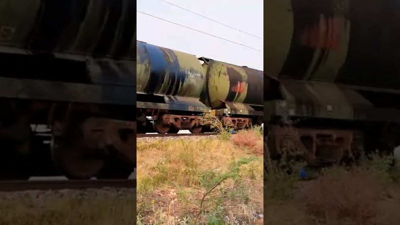 Oil Tanker Train With BTPN Wagon 